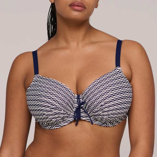 BIKINI BRA ME ΕΠΕΝΔΥΣΗ C-G CUP 4012316WBL KALBA WATER BLUE PRIMA DONNA 